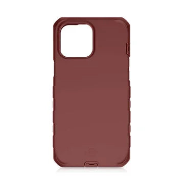 Itskins Supreme Solid iPhone 13 Pro Max Cover - Burgandy Red - Tashqila Itskins Supreme Solid iPhone 13 Pro Max Cover - Burgandy Red - Tashqila